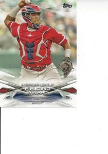 2018 Topps Series 1 MLB Award Martin Maldonado Fielding Los Angeles Angels # 14 - Picture 1 of 1