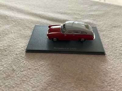 Bogward H 2400 1/87e Neo Scale Models Rouge -beige Neuf Boite d'origine - Photo 1/4