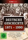 DEUTSCHE GESCHICHTE 1871-1990 (5 DV - HISTORY FILMS  5 DVD NEU
