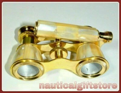 Старинный латунный монокуляр морской винтажный подарок морской бинокль телескоп подарок - Изображение 1 из 4