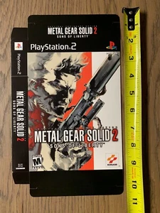 SONY Playstation 2 Promo - METAL GEAR SOLID 2 - Promo Display Box PS2 - Bild 1 von 2