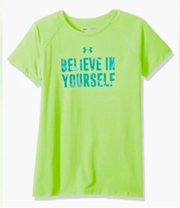 Under Armour t shirt girls, loose, girls/ youth tops, graphic short sleeve YMD/M - Picture 1 of 9