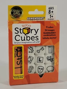 Rory’s Story Cubes Actions Zygomatic Set 9 Cubes 54 Images Family Game Education - Picture 1 of 2