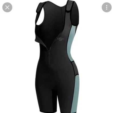 Body adelgazante Jessica Simpson negro y azul talla pequeña NUEVO Foto 1 de 4