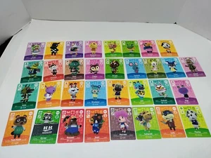 Nintendo Animal Crossing Amiibo Series 1 Lot Of 33 Cards Pre Owned, Used - Picture 1 of 10