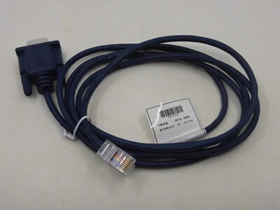 HP 5184-6719 Konsolen-Kabel Console Cable 1,8m 8pol RJ45 auf DB-9 Stecker RS-232 - Bild 1 von 4