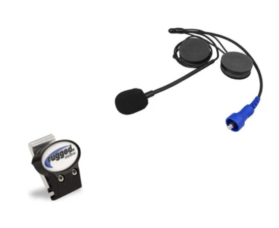 Rugged Radio Alpha Audio Off Road Helmet Kit w/ Mic, Speakers, Installation Clip - Image 1 of 4