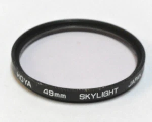 Camera Lens Filter - Hoya 49mm Skylight - Picture 1 of 1