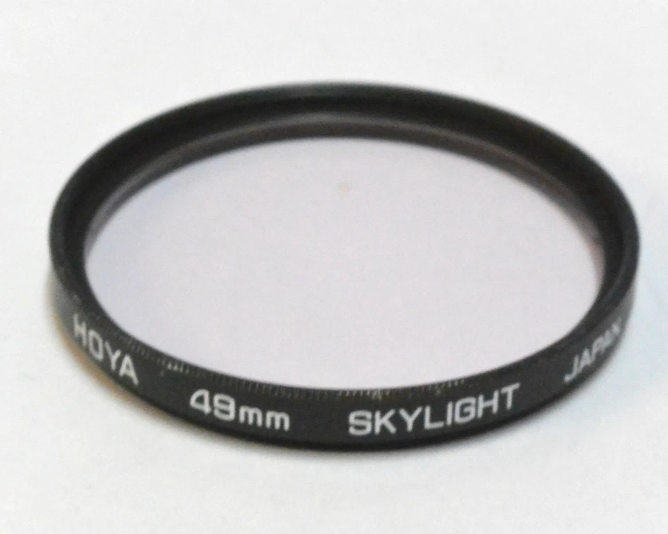 Camera Lens Filter - Hoya 49mm Skylight - Image 1 of 1