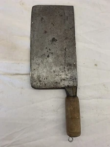 Vintage Ho Ching Kee Lee Carbon Steal Meat Cleaver - 13-1/2” X 5” - Picture 1 of 10