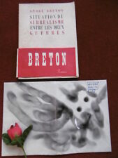 BRETON ANDRE : 2 OUVRAGES ...1938- 1945