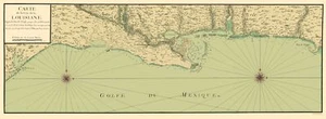Historic Nautical Map - Gulf Coast Nautical Map - 1732 - 23 x 62.91 - Picture 1 of 20