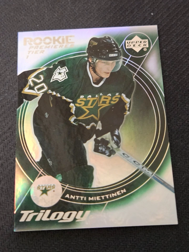 2003-04 Upper Deck UD Trilogy ANTTI MIETTINEN #150 #ed 228/999 Rookie Tier 1 - Image 1 of 1