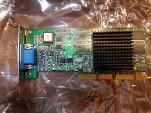 ATI 109-73100-02 32MB VGA Low Profile AGP Video Card - Picture 1 of 7