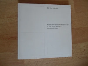 Günther UECKER : Kestner-Gesellschaft Hannover (1972) Katalog 3/1972 signiert - Bild 1 von 6