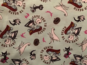 Weighted Twin Blanket with Nightmare Before Christmas, 10 lbs, Jack, sally - Picture 1 of 2