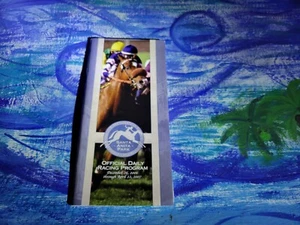 2007 Santa Anita Program Lava Man Horse Racing - Picture 1 of 6