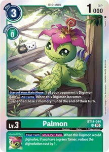 Palmon - BT14-044 NM - Digimon TCG - Picture 1 of 1