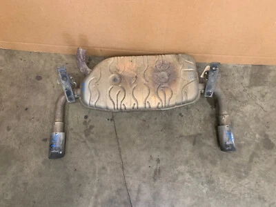 08-13 VOLVO C70 REAR EXHAUST MUFFLER WITH PIPES ASSEMBLY, OEM LOT3317 Foto 1 de 4