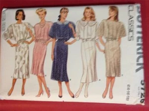 Butterick Sewing Pattern 5726 Ladies / Misses Dress Size 14-18 Uncut - Picture 1 of 3