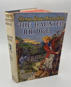 Nancy Drew #15 Die Spukbrücke frühes dickes Mystery-Buch glänzend HBDJ 1940 - Bild 1 von 6