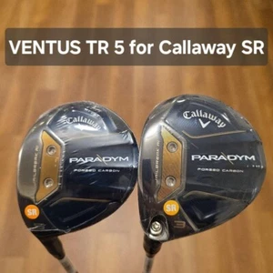 Callaway PARADYM Lefty Fairway Wood set 3W & 5W / VENTUS TR 5 SR - Picture 1 of 16