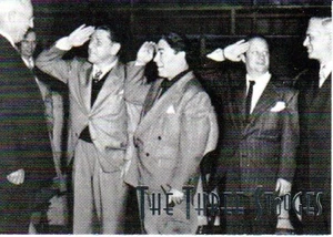 3 STOOGES T.V. Stooges 1997 Duo Cards # 32 Shemp's Passing - Bild 1 von 2