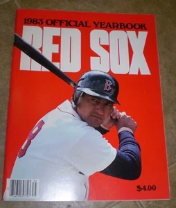 1983 RED SOX OFFICIAL YEARBOOK YAZ NEW - Picture 1 of 1