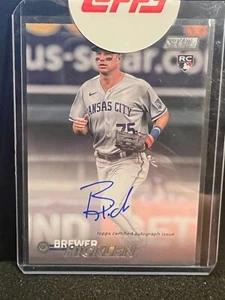 Brewer Hicklen 2023 Topps Stadium Club Rookie Auto (RC) - Royals - Picture 1 of 2