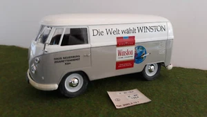 VOLKSWAGEN COMBI 1966 fourgon tolé cigarettes WINSTON o 1/19 no 1/18 SOLIDO 7182 - Imagen 1 de 9