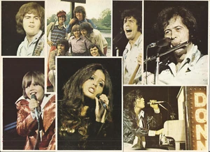 The Osmonds 7 x Picture Pop Aufkleber Panini 1974 - Bild 1 von 7