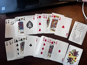 Vintage CHIC/PLAY CARD CO.FULL DECK ONE JOKER NO BOX - Bild 1 von 2