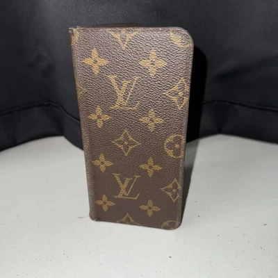 Louis Vuitton Monogram iPhone Case iPhone Plus 7 8 Folio Sleeve Pocket - Image 1 of 4