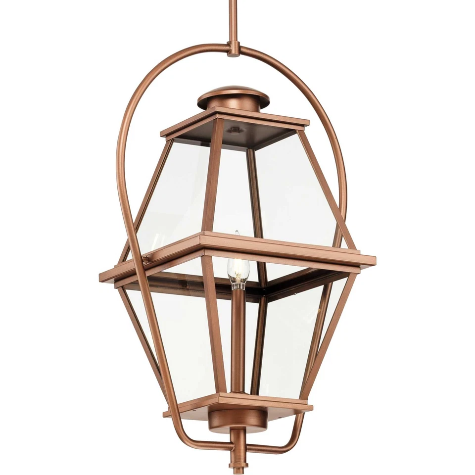 Progress Lighting P550138 Bradshaw 12"W Pendant - Copper - Image 1 of 4