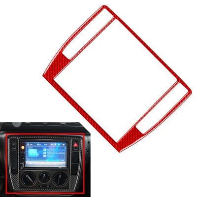 Cuadro panel CD radio CA para Volkswagen Passat B5 2001-2005 2002 2003 rojo Foto 1 de 4