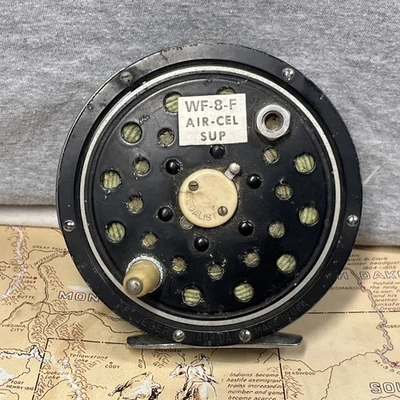 Carrete de pesca con mosca vintage Pflueger Medalist 1498 DA hecho en EE. UU. envío gratuito Foto 1 de 4