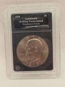 1978 Brilliant Uncirculated Eisenhower Dollar - Picture 1 of 5