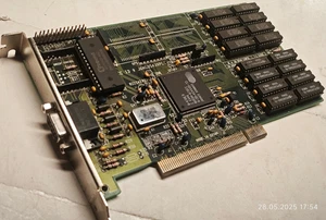 PCI VGA Card QDI COMPUTER CL543XPCI Rev 3.0 (Cirrus Logic CL-GD5434) 2 MB RAM - Picture 1 of 7