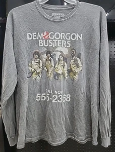 Stranger Things Demogorgon Busters Langarmshirt Unisex Größe XL Netflix  - Bild 1 von 5