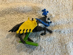 Deetail Britains LTD 1971 Made In England Black Horse-NO RIDER-Yellow Saddle - Picture 1 of 6