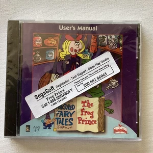 Fractured Fairy Tales: The Frog Prince (Windows/Mac, 1996) Users Manual NEW/FLAW - Picture 1 of 2
