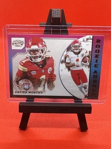 Sale Xavier Worthy /10 True Gold Rookie Aurora Encore Pinnacle Football - Picture 1 of 7