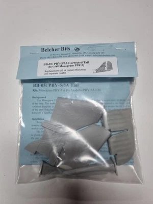 Blecher Bits Bb-05 PBY-5/5A Corrected Tail 1/48 - Immagine 1 di 4