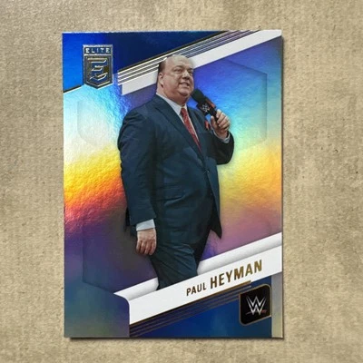 2023 Donruss Elite WWE #32 Paul Heyman SmackDown - Image 1 of 2