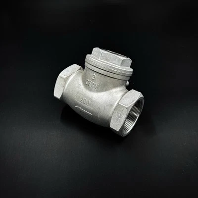 Somat 00-975671 2" Stainless Steel Check Valve – OEM | Threaded - Image 1 of 4