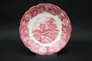 Palissy Thames River Scenes The Source Of The Thames Untertasse UT Rot Ø 15 cm - Bild 1 von 4