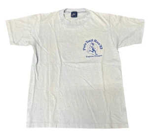 RARE Vintage 80s Nike Steve Prefontaine Pre's Trail Run 1983 Shirt Size M Oregon - Picture 1 of 9
