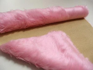 Alfombra de tela de piel sintética suave de lujo - rosa - Imagen 1 de 1