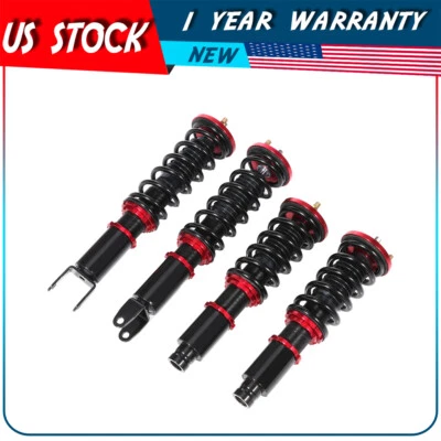 悬架降低套件线圈套适用于 1988 - 1991 年本田思域减震器可调节 — 第 1/4 张图片