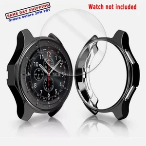 2w1 Szkło hartowane Etui ochronne na ekran do Samsung Galaxy Watch 46mm SM-R800N - Zdjęcie 1 z 4
